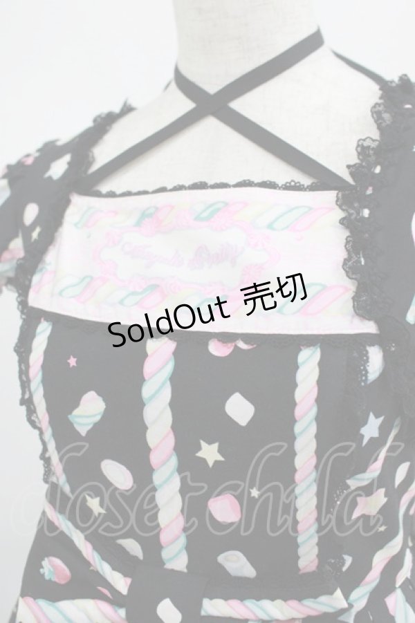 画像5: Angelic Pretty / Sugary Carnivalワンピース Free ブラック H-25-02-24-005-AP-OP-NS-ZH (5)