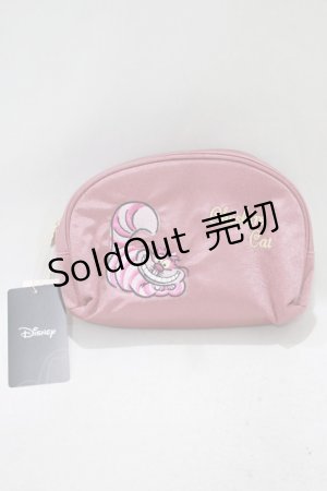 画像: Maison de FLEUR / Cheshire Cat/ラウンドポーチ  ピンク H-25-02-24-063-LO-ZA-NS-ZH