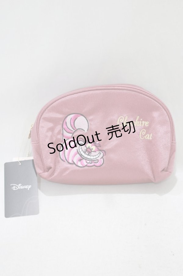画像1: Maison de FLEUR / Cheshire Cat/ラウンドポーチ  ピンク H-25-02-24-063-LO-ZA-NS-ZH (1)