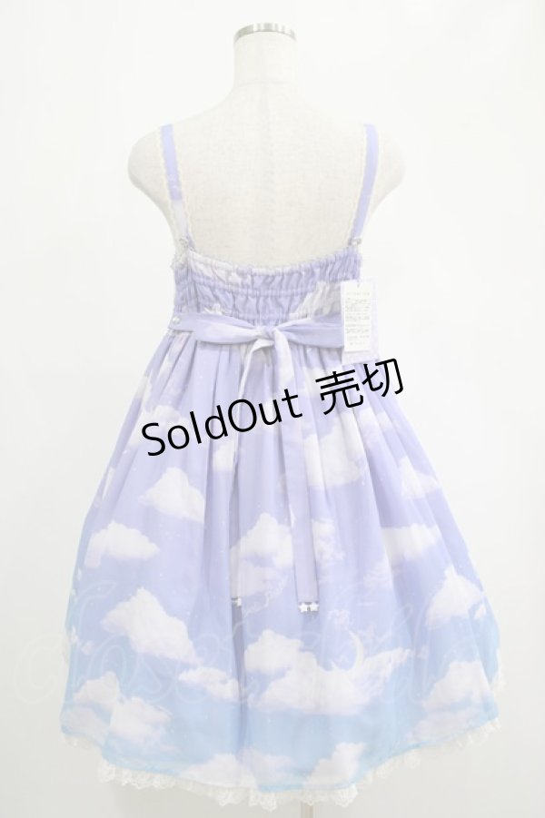 画像3: Angelic Pretty / Misty Sky Brilliant ColorジャンパースカートSet Free Aqua Symphony(ラベンダー×サックス) H-25-02-24-020-AP-OP-NS-ZH (3)