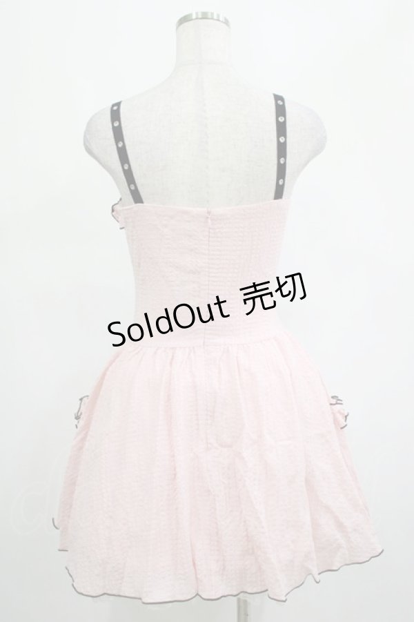 画像3: DARK IN LOVE / Pink doll moon strap dress XS ピンク H-25-02-25-027-PU-OP-KB-ZH (3)