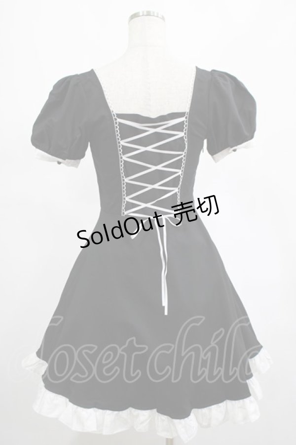 画像3: DARK IN LOVE / Magic doll black white rebel dress XS ブラック H-25-02-25-003-PU-OP-KB-OS (3)