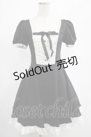 画像: DARK IN LOVE / Magic doll black white rebel dress XS ブラック H-25-02-25-004-PU-OP-KB-OS