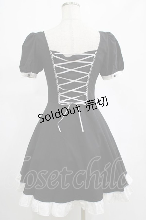 画像3: DARK IN LOVE / Magic doll black white rebel dress XS ブラック H-25-02-25-004-PU-OP-KB-OS (3)