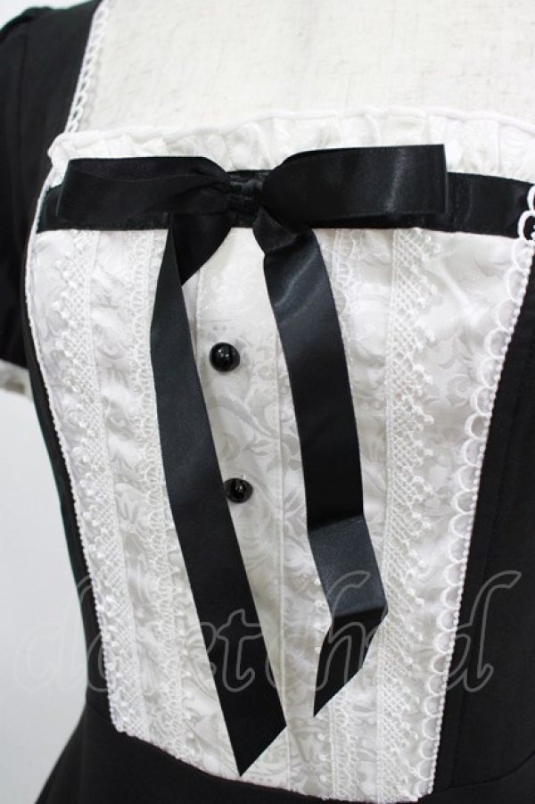 画像4: DARK IN LOVE / Magic doll black white rebel dress XS ブラック H-25-02-25-004-PU-OP-KB-ZH (4)