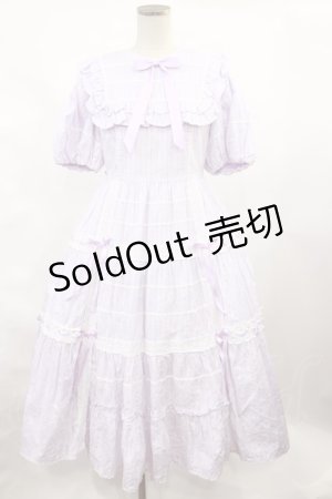 画像: Angelic Pretty / クレッシェンドティアードワンピース Free ラベンダー H-25-02-25-1005-AP-OP-NS-ZH
