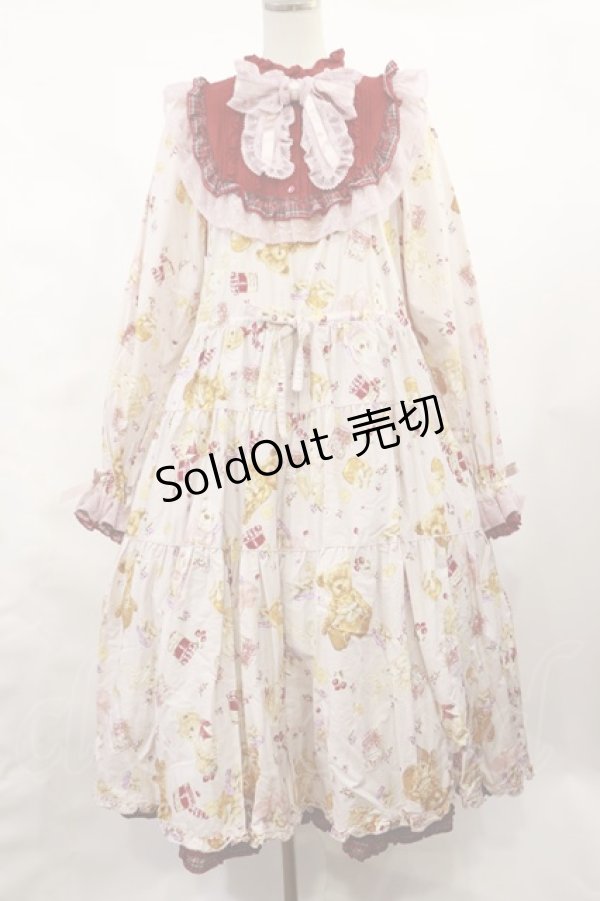 画像1: PINK HOUSE / Animal Happy Jamプリントワンピース Free ピンク H-25-02-25-1006-LO-OP-NS-ZH (1)