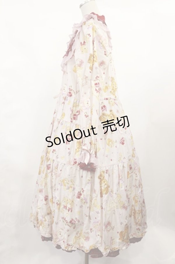 画像2: PINK HOUSE / Animal Happy Jamプリントワンピース Free ピンク H-25-02-25-1006-LO-OP-NS-ZH (2)