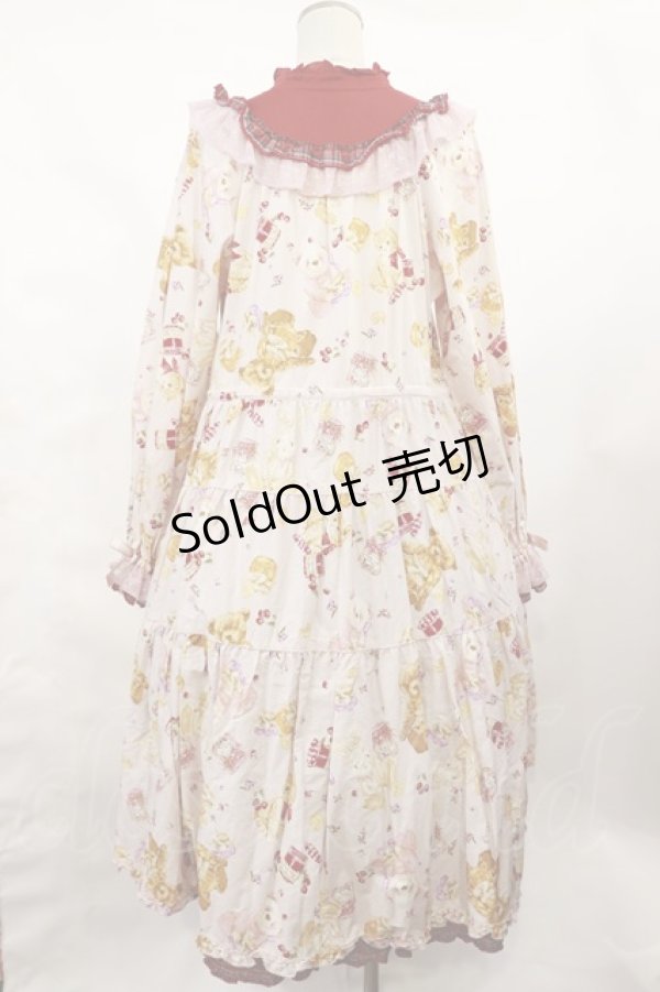 画像3: PINK HOUSE / Animal Happy Jamプリントワンピース Free ピンク H-25-02-25-1006-LO-OP-NS-ZH (3)