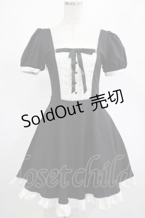 画像: DARK IN LOVE / Magic doll black white rebel dress XS ブラック H-25-02-25-011-PU-OP-KB-OS