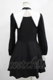 画像3: DARK IN LOVE / Gothic lolita black and white bow neck dress L ブラック H-25-02-25-014-PU-OP-KB-ZI (3)