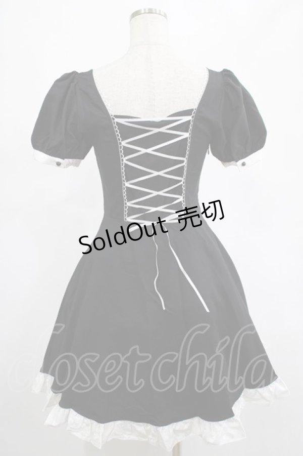 画像3: DARK IN LOVE / Magic doll black white rebel dress XS ブラック H-25-02-25-002-PU-OP-KB-ZS (3)