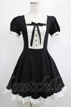 画像: DARK IN LOVE / Magic doll black white rebel dress XS ブラック H-25-02-25-003-PU-OP-KB-OS