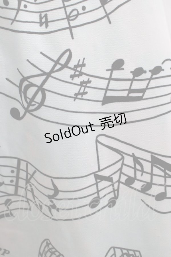 画像4: MILK / Melodyスカート  スカイブルーMusic H-25-02-26-031-ML-SK-KB-ZH (4)