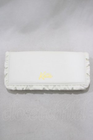 画像: Katie / FRILL wallet  ホワイト H-25-02-26-065-LO-ZA-KB-ZH