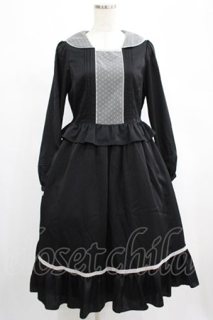 画像: Melody BasKet / Lilibet dress M ブラック H-25-02-26-024-LO-OP-KB-ZH