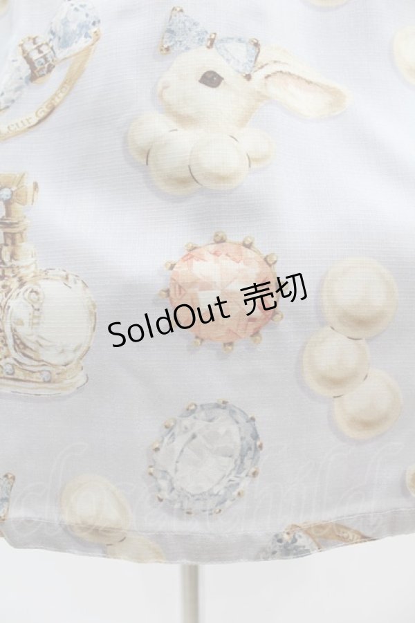 画像5: Leur Getter / Rabbit Pearl袖付ワンピース M サックス H-25-02-27-1019-LU-OP-KB-ZH (5)