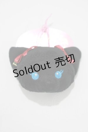 画像: BABY,THE STARS SHINE BRIGHT / ねこくみゃちゃんクリップブローチ  ブラック H-25-02-28-041-BA-AC-NS-ZH