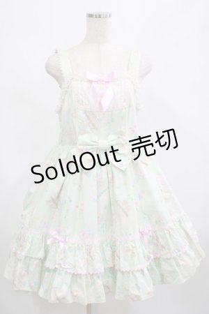 画像: Angelic Pretty / Candy Fun Fairジャンパースカート Free ミント H-25-02-28-004-AP-OP-NS-ZH