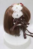 画像3: Innocent World / 花の女神フローラヘッドドレス  ショコラ H-25-02-28-047-IW-AC-NS-ZH (3)