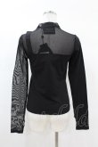 画像2: KILL STAR / Dark Reality Mesh Top XS ブラック H-25-02-28-1006-SL-TO-KB-ZS (2)