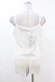 画像2: DARK IN LOVE / Punk decadent hole white sleeveless crop top L ホワイト H-25-02-28-1002-PU-TO-KB-ZH (2)