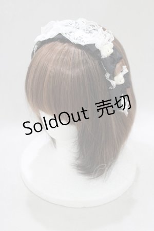 画像: Baby Meow / ヘッドドレス風カチューシャ  ブラック H-25-02-28-067-GO-AC-NS-ZH