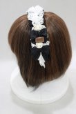 画像2: Baby Meow / ヘッドドレス風カチューシャ  ブラック H-25-02-28-067-GO-AC-NS-ZH (2)