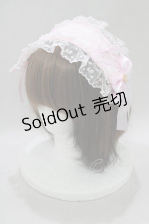 画像: Angelic Pretty / Fancy Heartヘッドドレス  ピンク H-25-02-28-068-AP-AC-NS-ZH