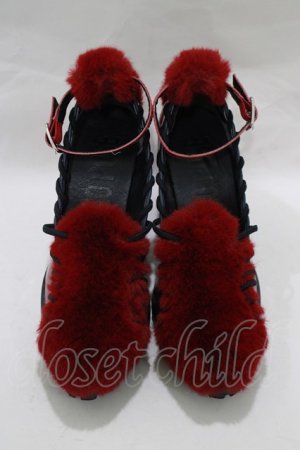画像: PAMEO POSE / Witchs Pumps 36 BORDEAUX H-25-02-28-079-GO-SH-NS-ZH