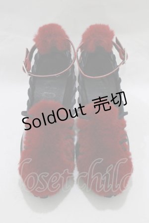 画像: PAMEO POSE / Witchs Pumps 36 BORDEAUX H-25-02-28-079-GO-SH-NS-ZH
