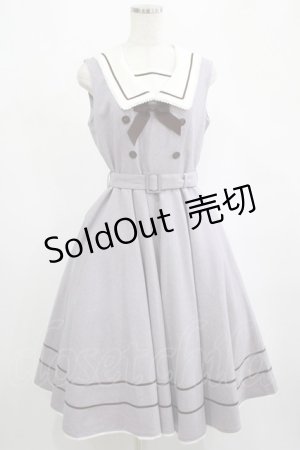 画像: Innocent World / ルーシージャンパースカート M グレイッシュバイオレット H-25-02-28-011-IW-OP-NS-ZH