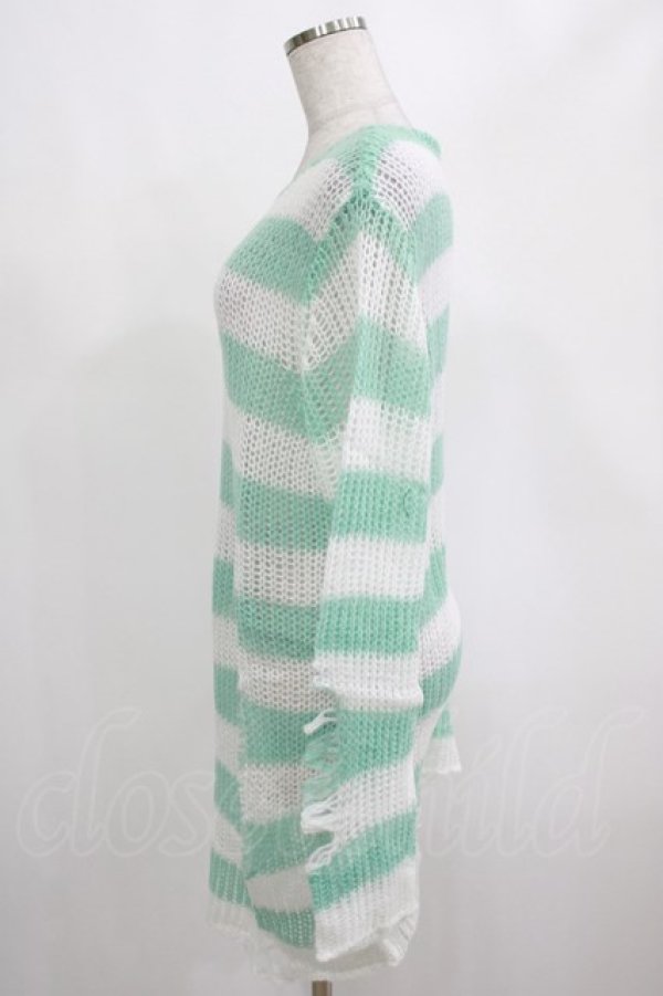 画像2: KILL STAR / Peppermint knit Sweater S ミント H-25-03-01-035-SL-TO-KB-ZH (2)