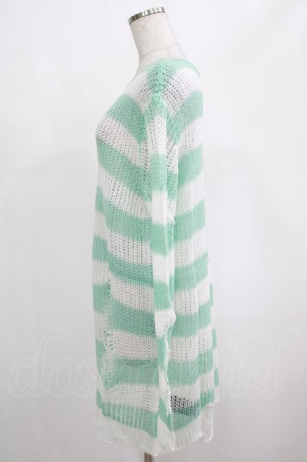 画像2: KILL STAR / Peppermint knit Sweater S ミント H-25-03-01-037-SL-TO-KB-ZH (2)