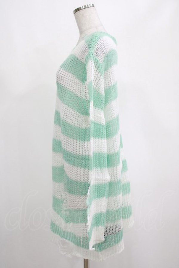 画像2: KILL STAR / Peppermint knit Sweater M ミント H-25-03-01-039-SL-TO-KB-ZH (2)