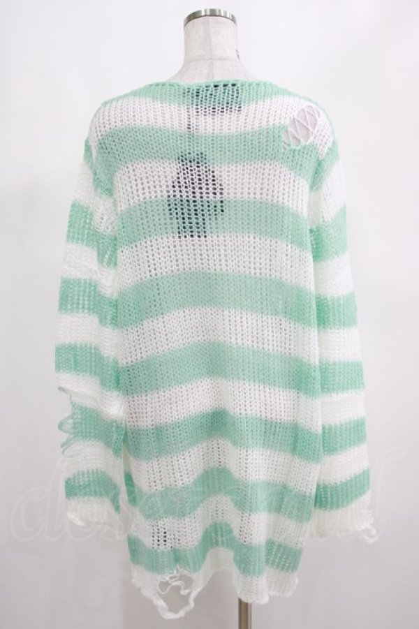 画像3: KILL STAR / Peppermint knit Sweater M ミント H-25-03-01-039-SL-TO-KB-ZH (3)