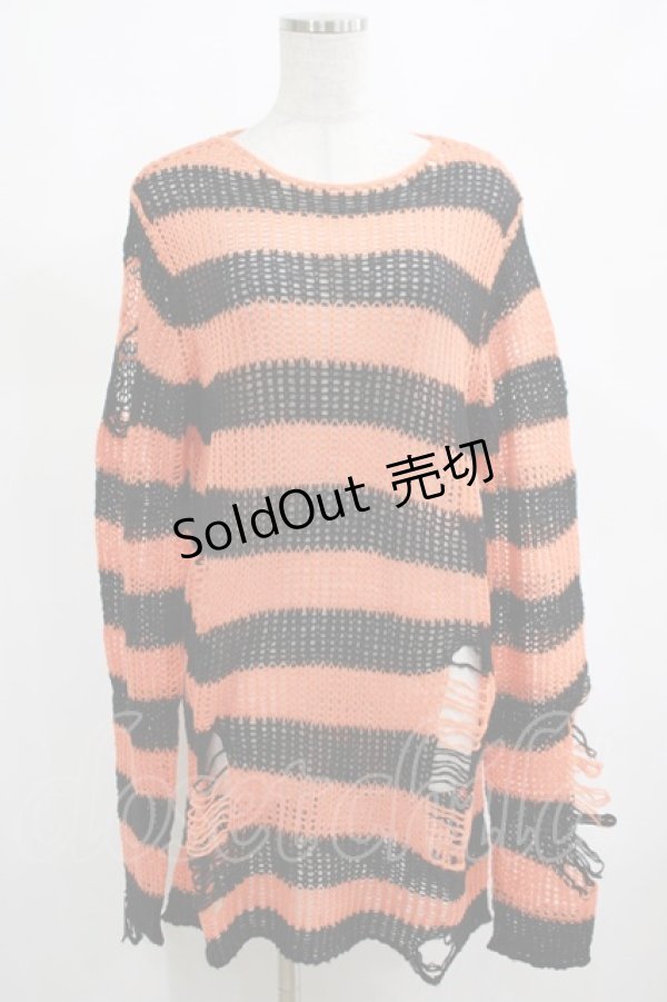 画像1: KILL STAR / Pumpkin Knit Sweater XS オレンジ H-25-03-01-040-SL-TO-KB-OS (1)