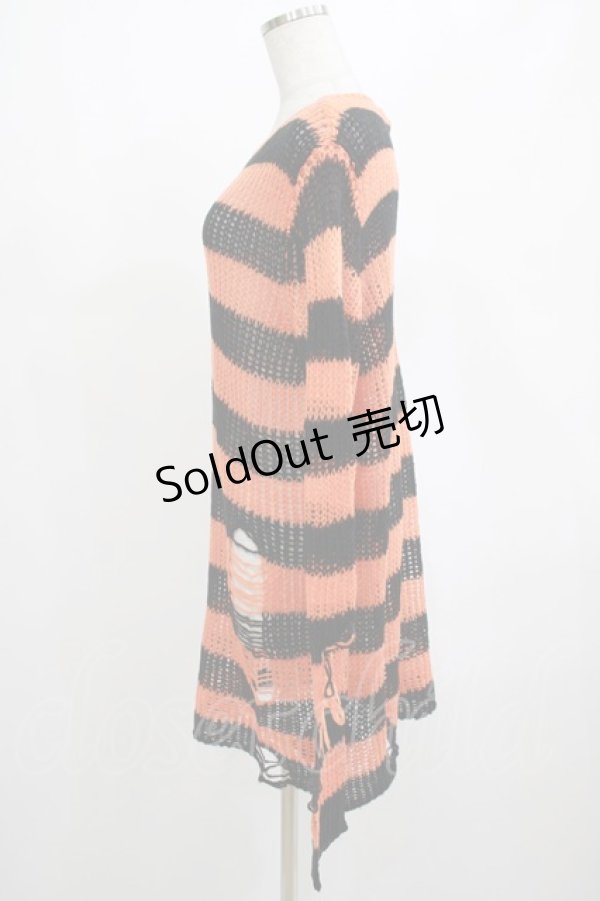 画像2: KILL STAR / Pumpkin Knit Sweater XS オレンジ H-25-03-01-040-SL-TO-KB-OS (2)