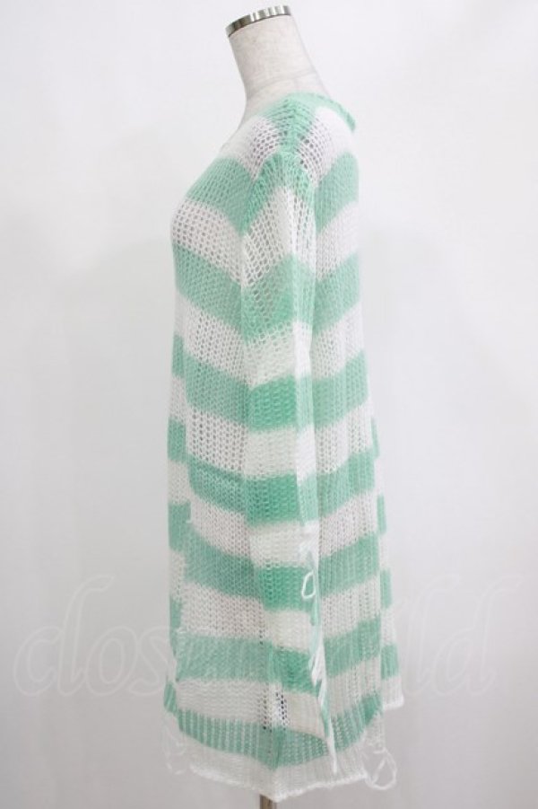 画像2: KILL STAR / Peppermint knit Sweater M ミント H-25-03-01-041-SL-TO-KB-ZH (2)