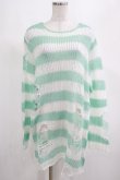 画像1: KILL STAR / Peppermint knit Sweater M ミント H-25-03-01-045-SL-TO-KB-ZH (1)
