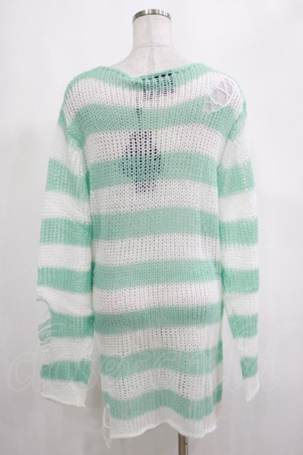 画像3: KILL STAR / Peppermint knit Sweater M ミント H-25-03-01-045-SL-TO-KB-ZH (3)