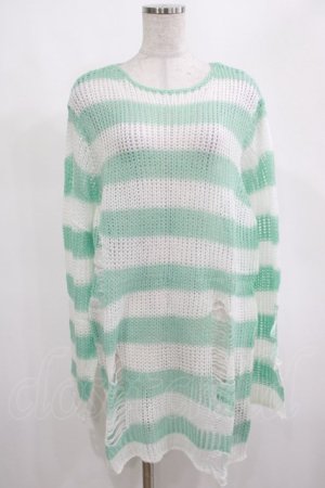 画像: KILL STAR / Peppermint knit Sweater M ミント H-25-03-01-047-SL-TO-KB-ZH