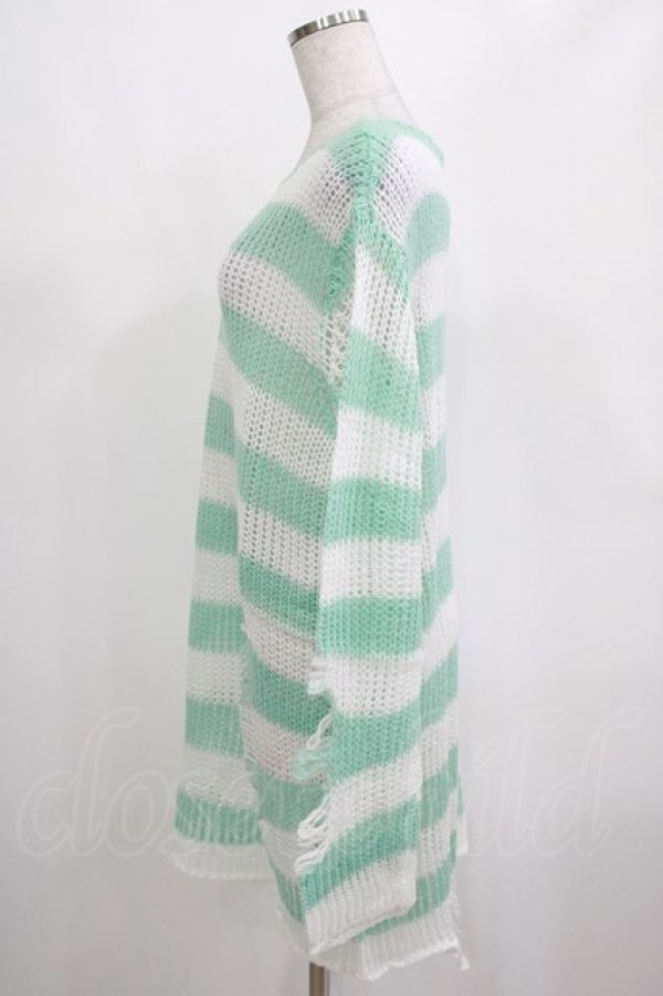 画像2: KILL STAR / Peppermint knit Sweater M ミント H-25-03-01-049-SL-TO-KB-ZH (2)