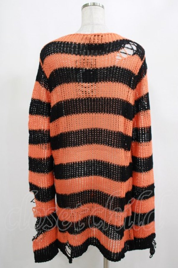 画像3: KILL STAR / Pumpkin Knit Sweater XS オレンジ H-25-03-01-052-SL-TO-KB-ZT178 (3)