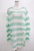 画像1: KILL STAR / Peppermint knit Sweater L ミント H-25-03-01-053-SL-TO-KB-ZH (1)