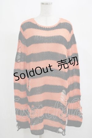 画像: KILL STAR / Pumpkin Knit Sweater S オレンジ H-25-03-01-056-SL-TO-KB-ZI