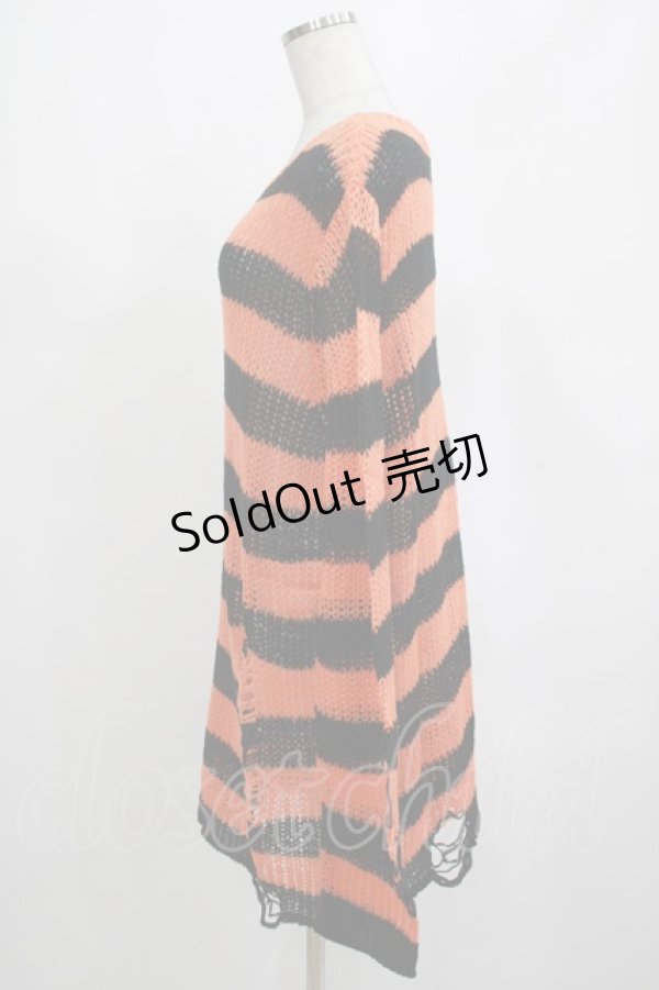 画像2: KILL STAR / Pumpkin Knit Sweater S オレンジ H-25-03-01-056-SL-TO-KB-ZI (2)