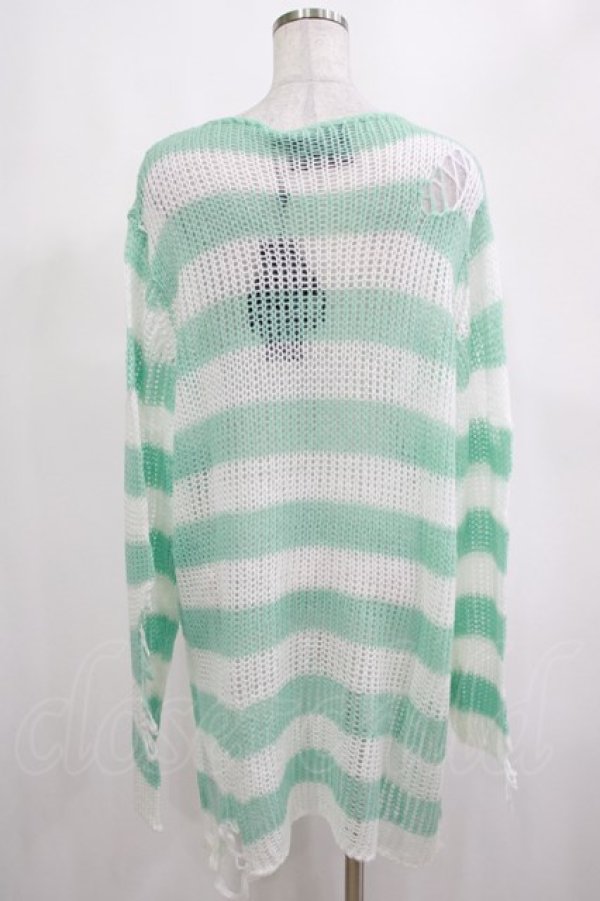 画像3: KILL STAR / Peppermint knit Sweater L ミント H-25-03-01-059-SL-TO-KB-ZH (3)