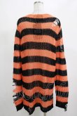 画像3: KILL STAR / Pumpkin Knit Sweater S オレンジ H-25-03-01-060-SL-TO-KB-ZH (3)