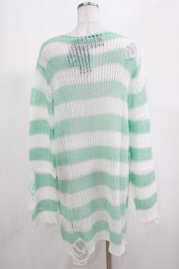 画像3: KILL STAR / Peppermint knit Sweater L ミント H-25-03-01-063-SL-TO-KB-ZH (3)